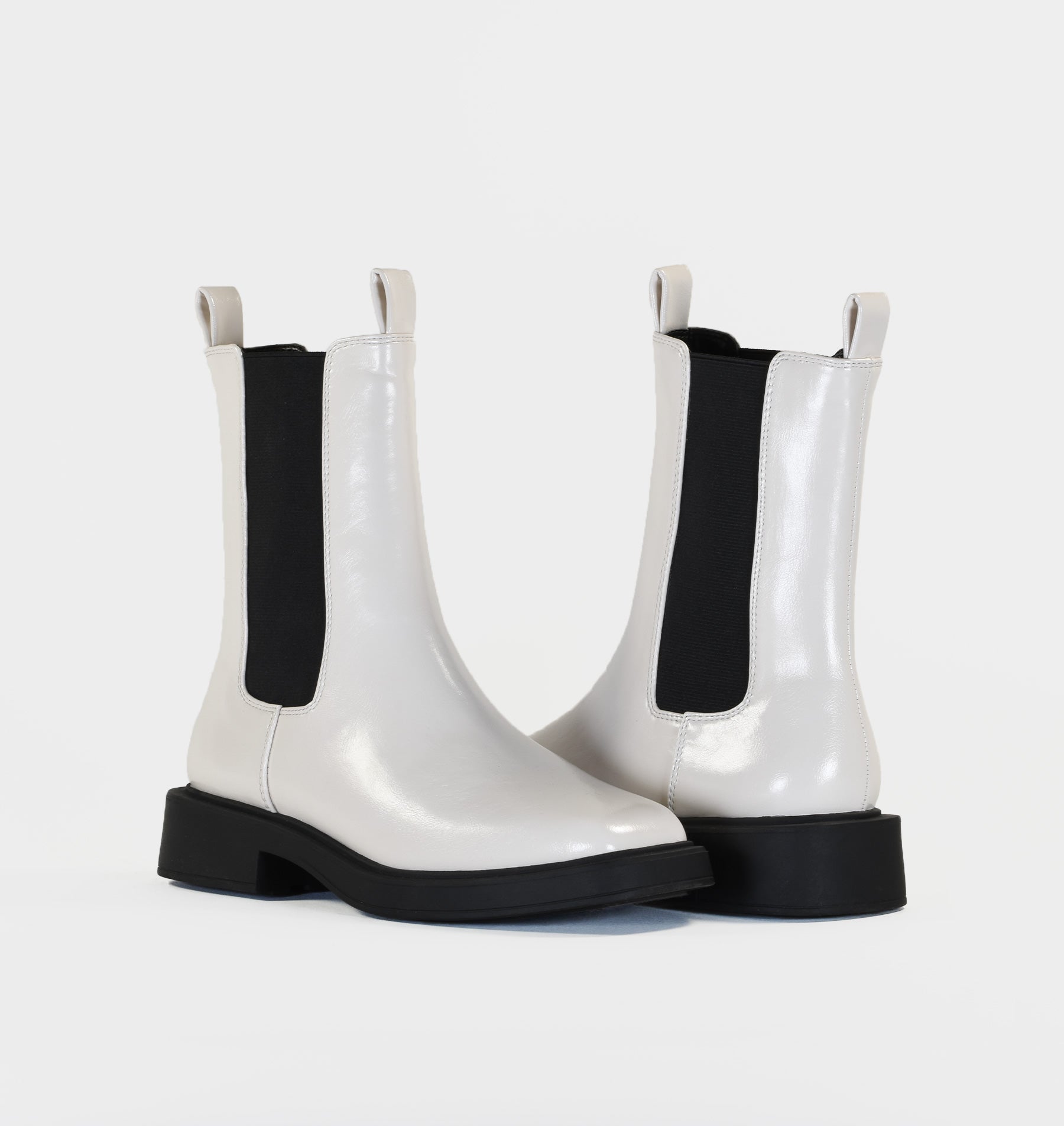 Bottines Janet crème