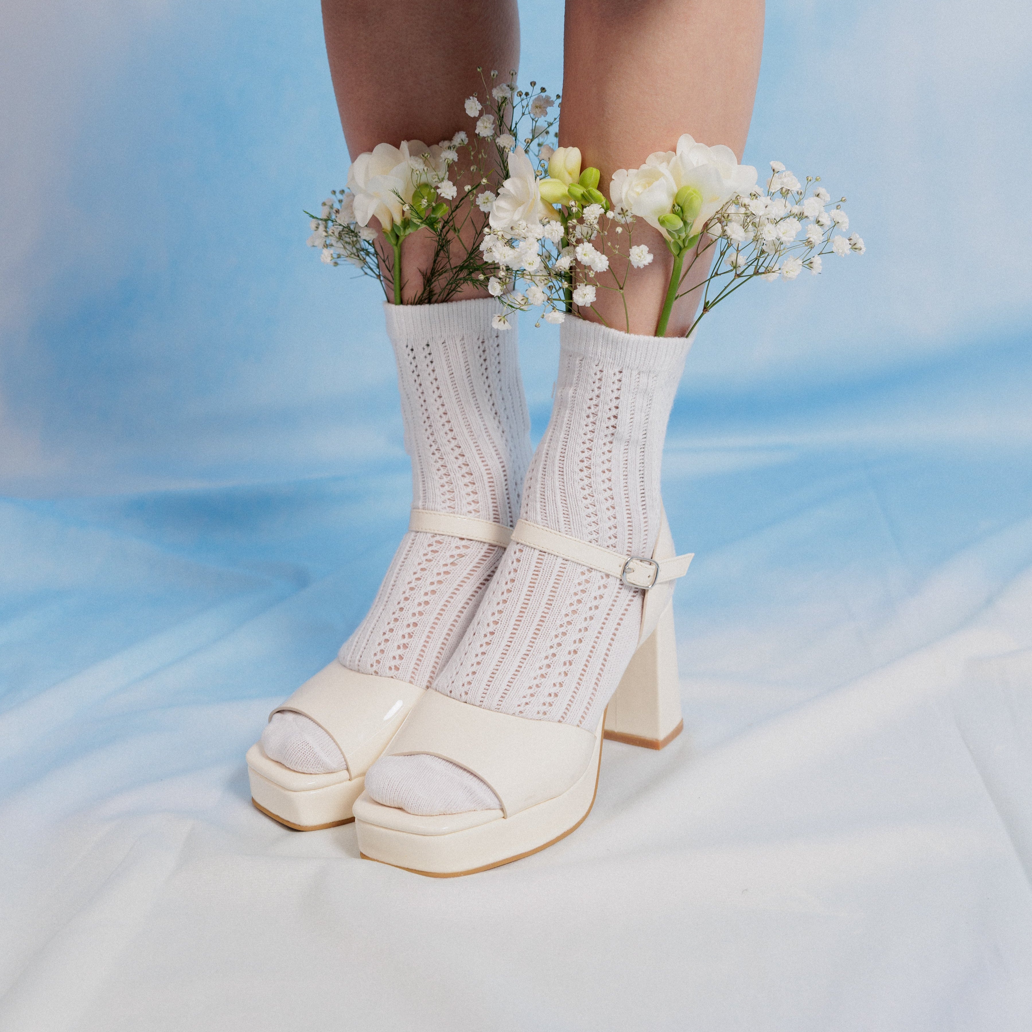 Sandales Annabel crème