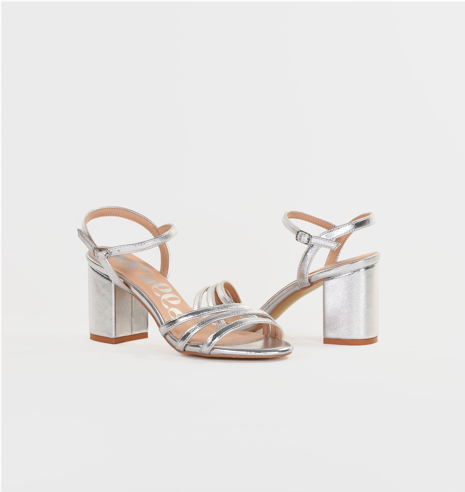 Sandales April argent