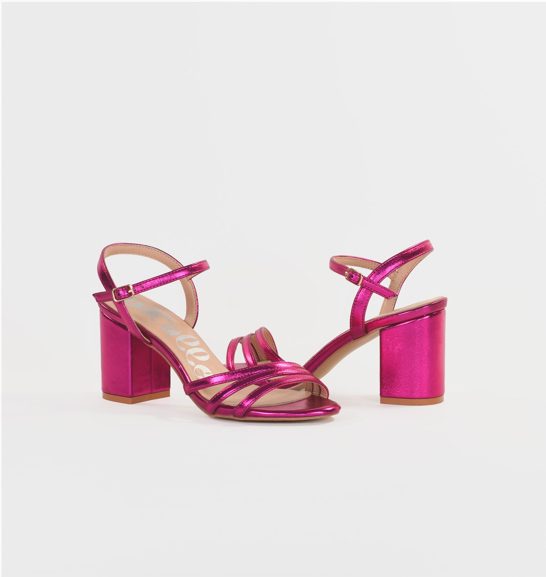 Sandales April fushia