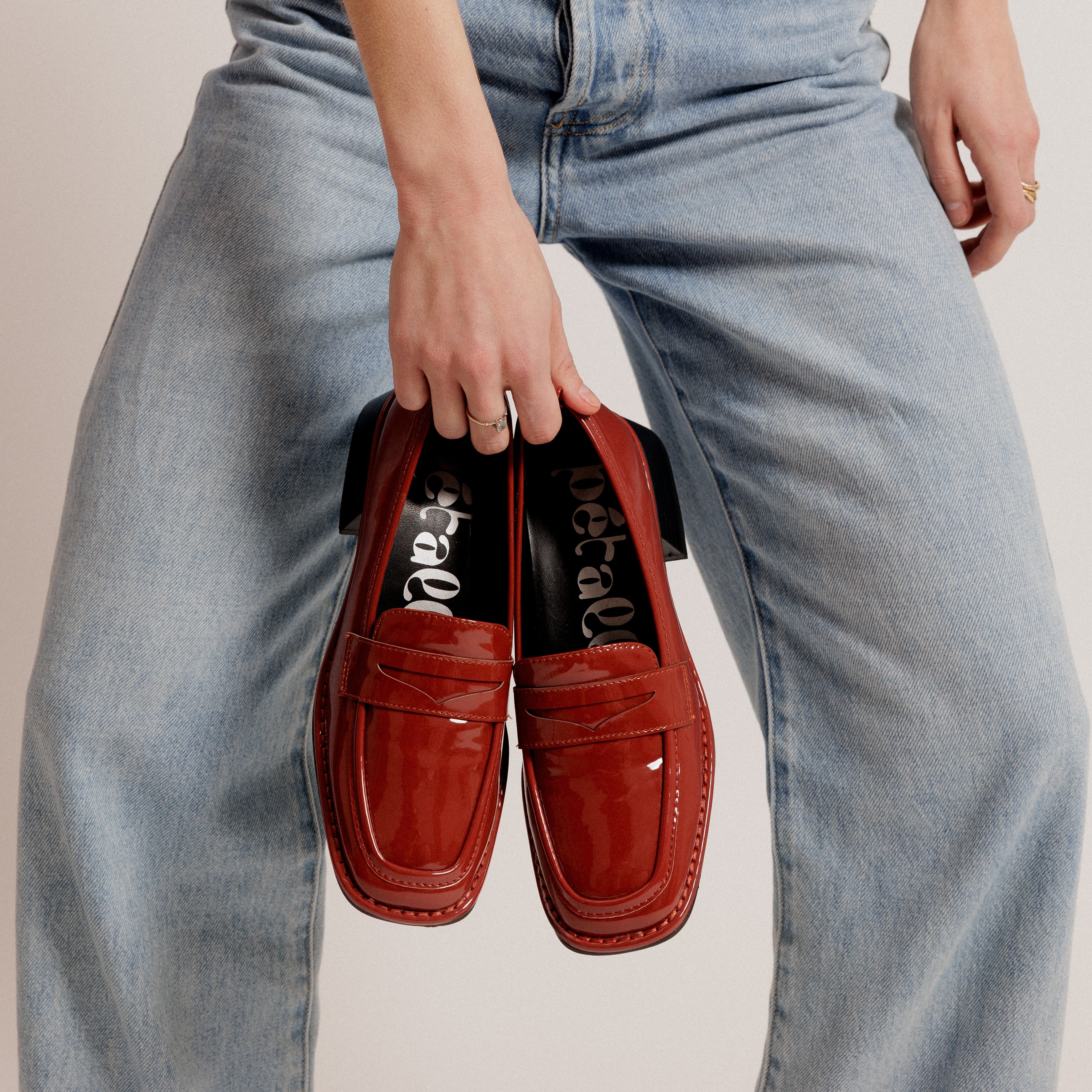 Mocassins Caprice cognac