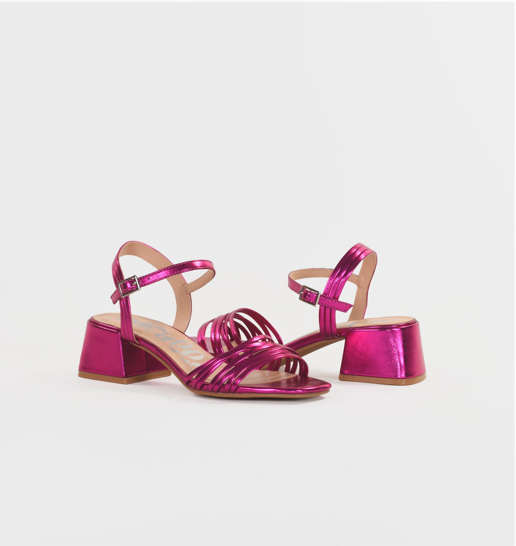 Sandales Laly fushia