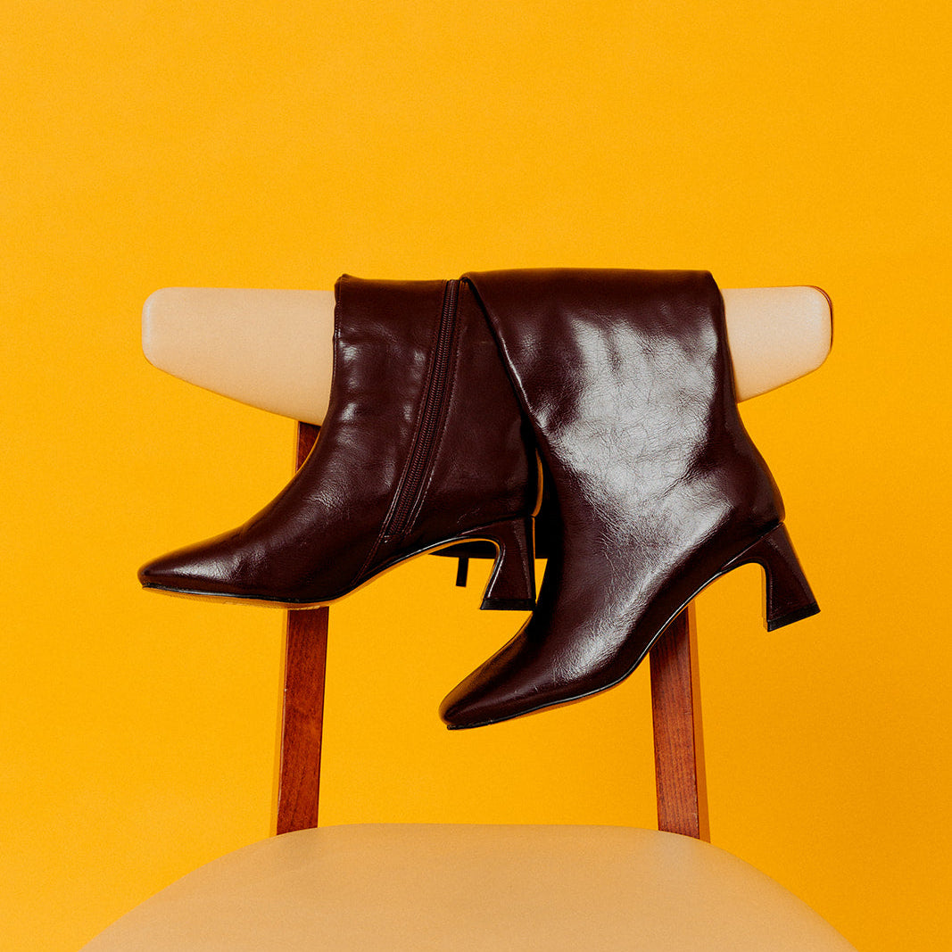 Bottes Roxanne bordeaux