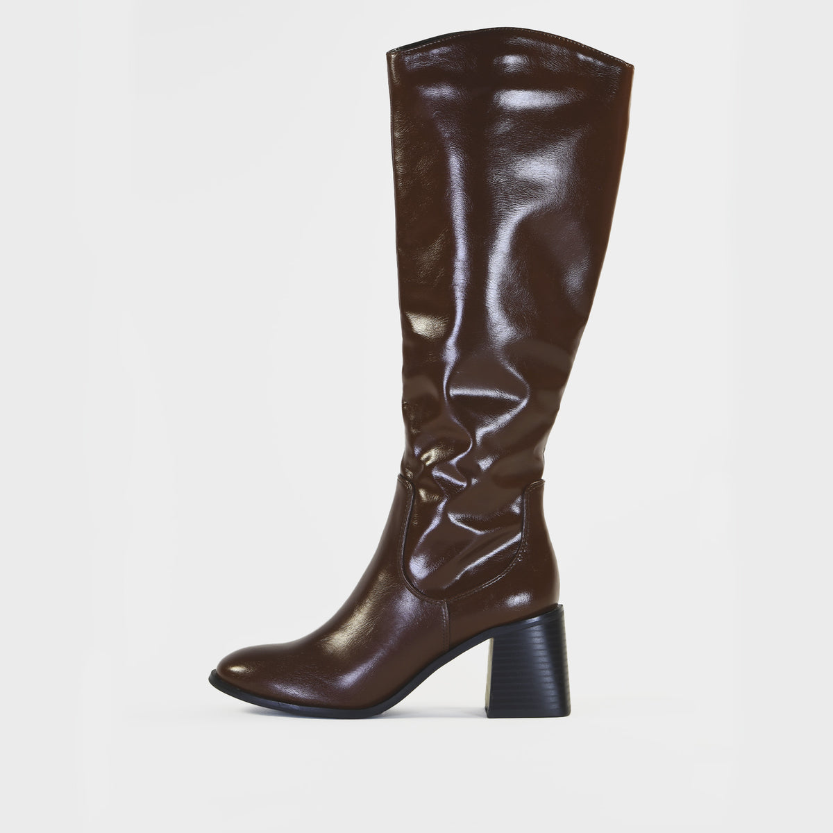 Bottines Pointues ROSA LIPTY En Cuir Marron Foncé - Taille 38 - Occasion Bon état