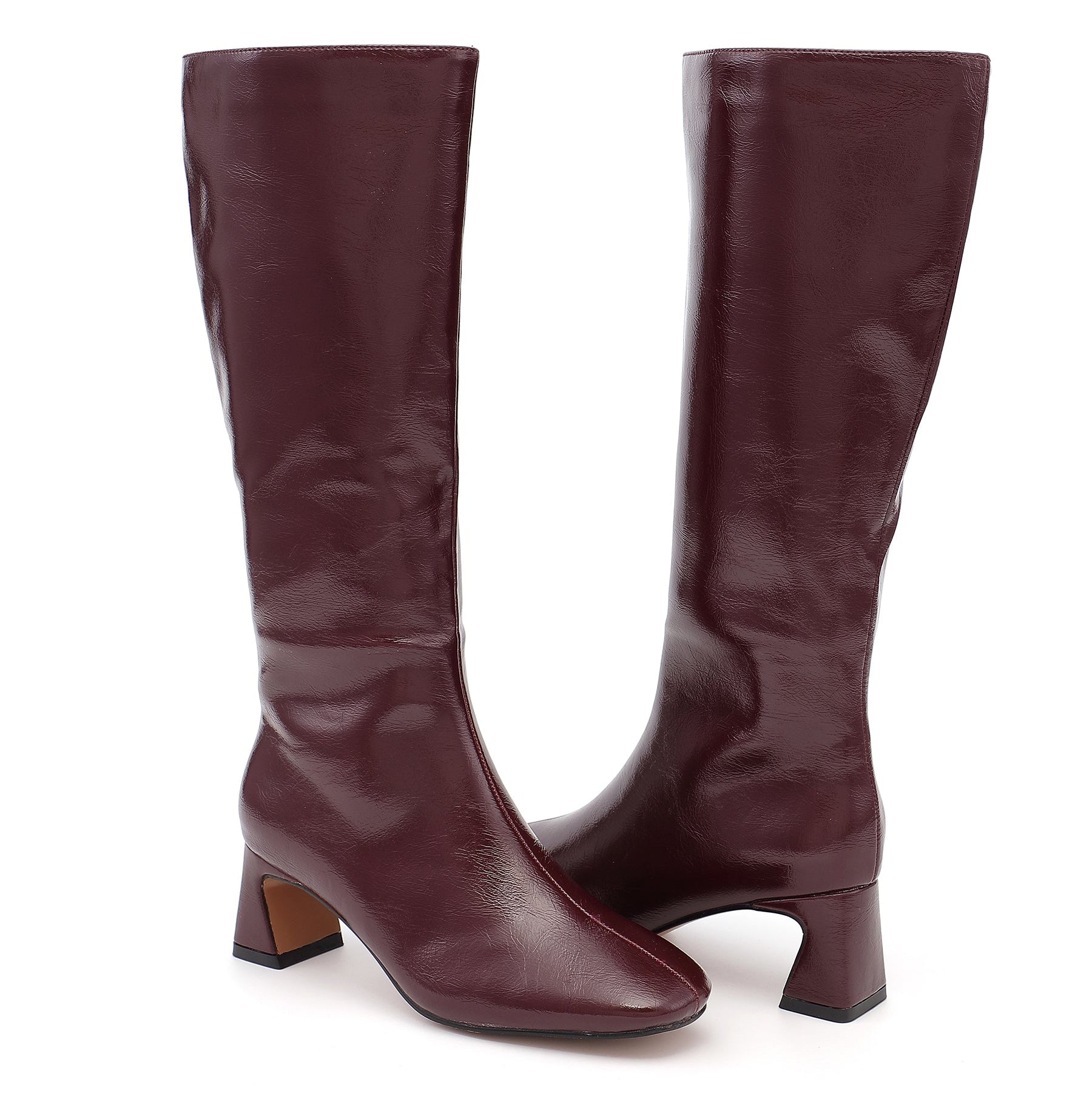Bottes Roxanne bordeaux