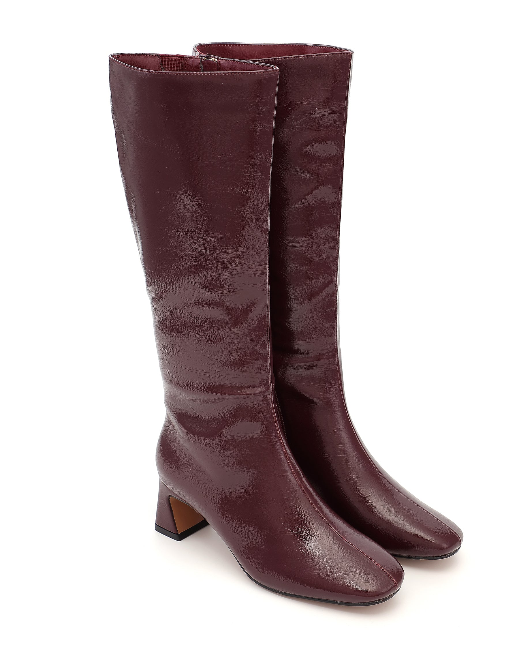 Bottes Roxanne bordeaux